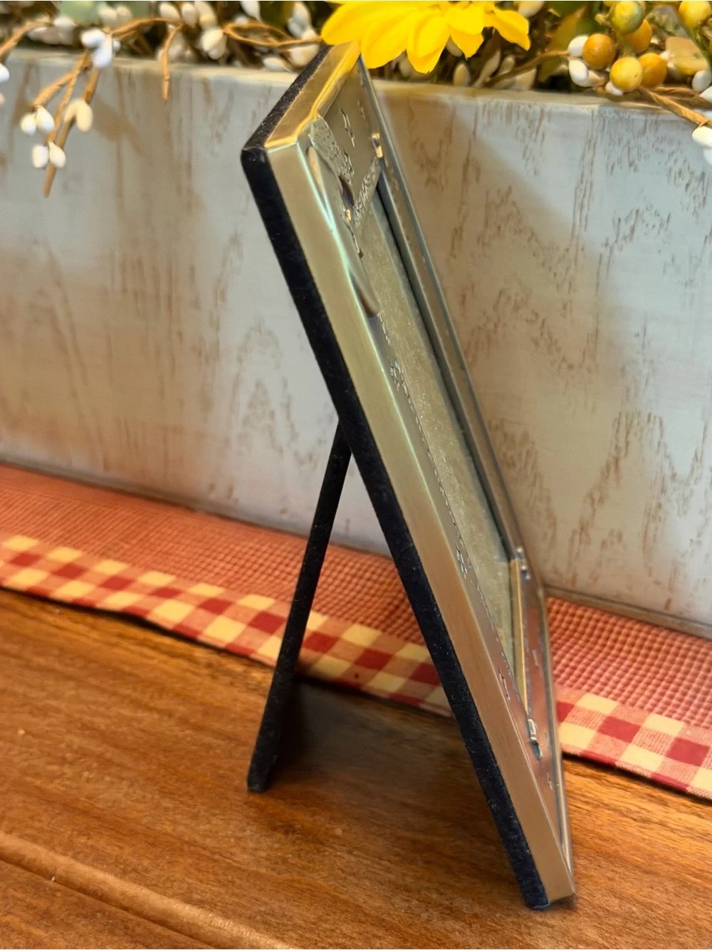 Twinkle Little Star Metal Picture Frame in Antique Gold Finish